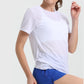 Women's Quick Dry Compression T-Shirt for Gym Running