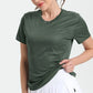 Women's Quick Dry Compression T-Shirt for Gym Running