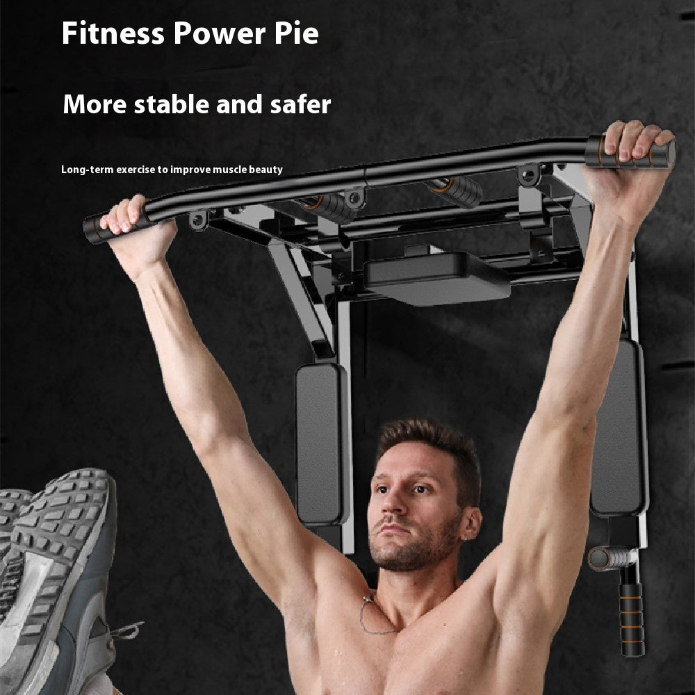 Wall Mounted Pull-Up Bar and Sandbag Training Rack