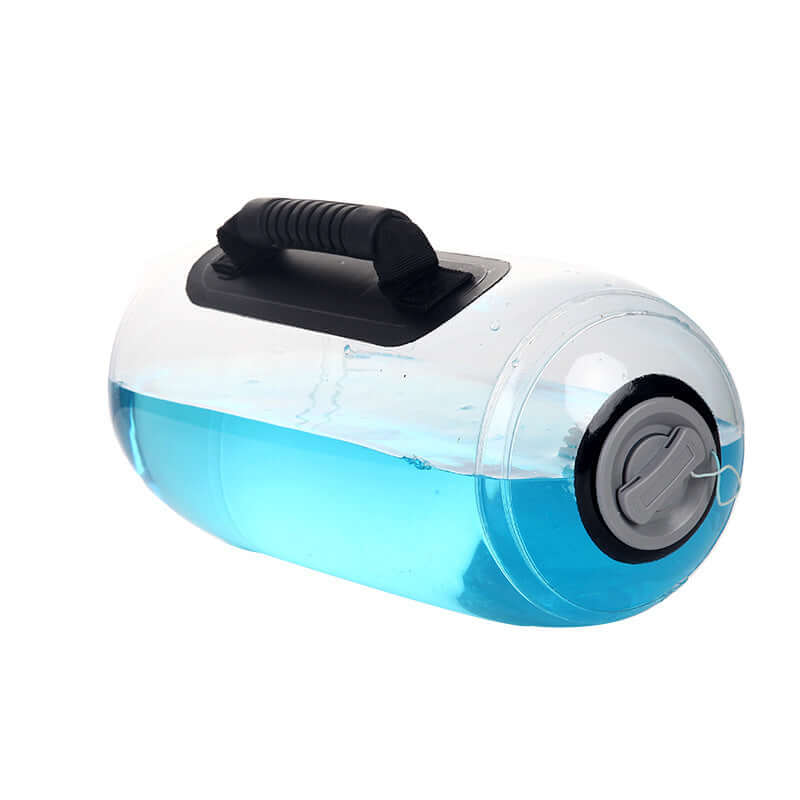Transparent Water-Filled Fitness Dumbbell for Strength Training Exercise