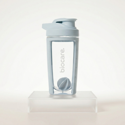 Clear Shaker Cup for Fitness Drinks