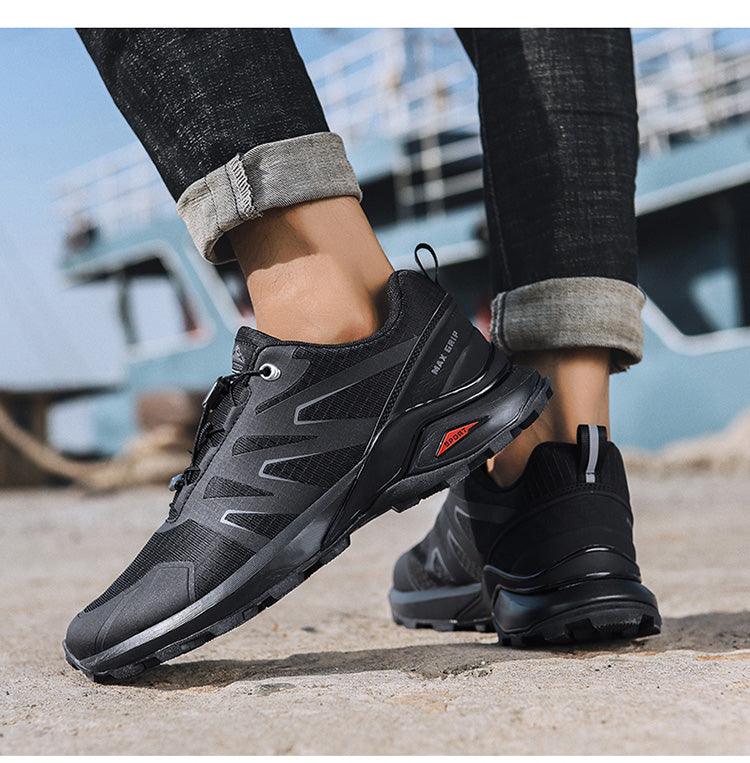 Men's Waterproof Trail Running Hiking Shoes Non-Slip Sneakers