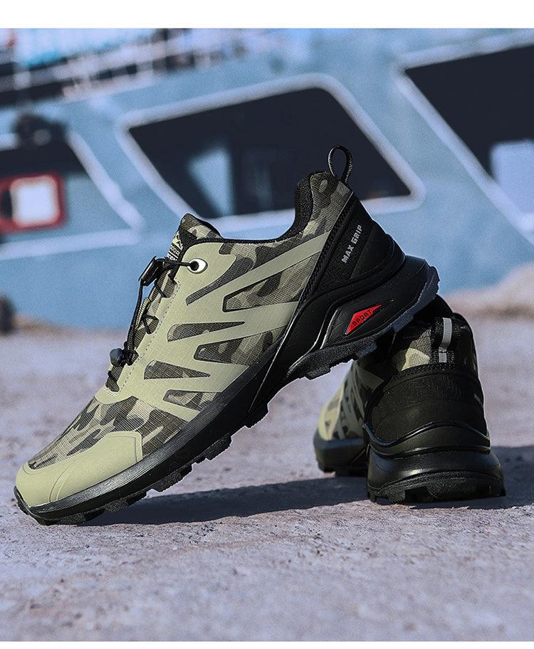 Men's Waterproof Trail Running Hiking Shoes Non-Slip Sneakers