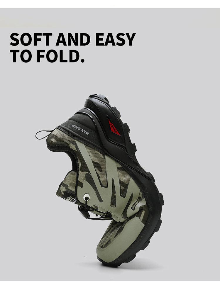 Men's Waterproof Trail Running Hiking Shoes Non-Slip Sneakers