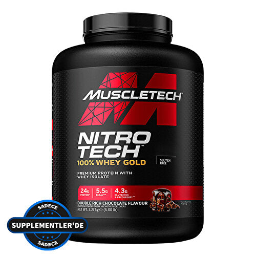 Nitro-Tech 100% Whey Gold Protein Powder 2240g