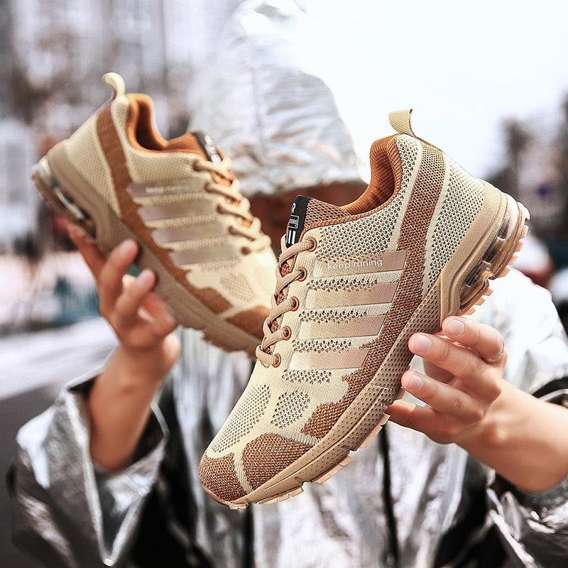 Men's Air Cushion Running Sneakers Breathable Athletic Shoes