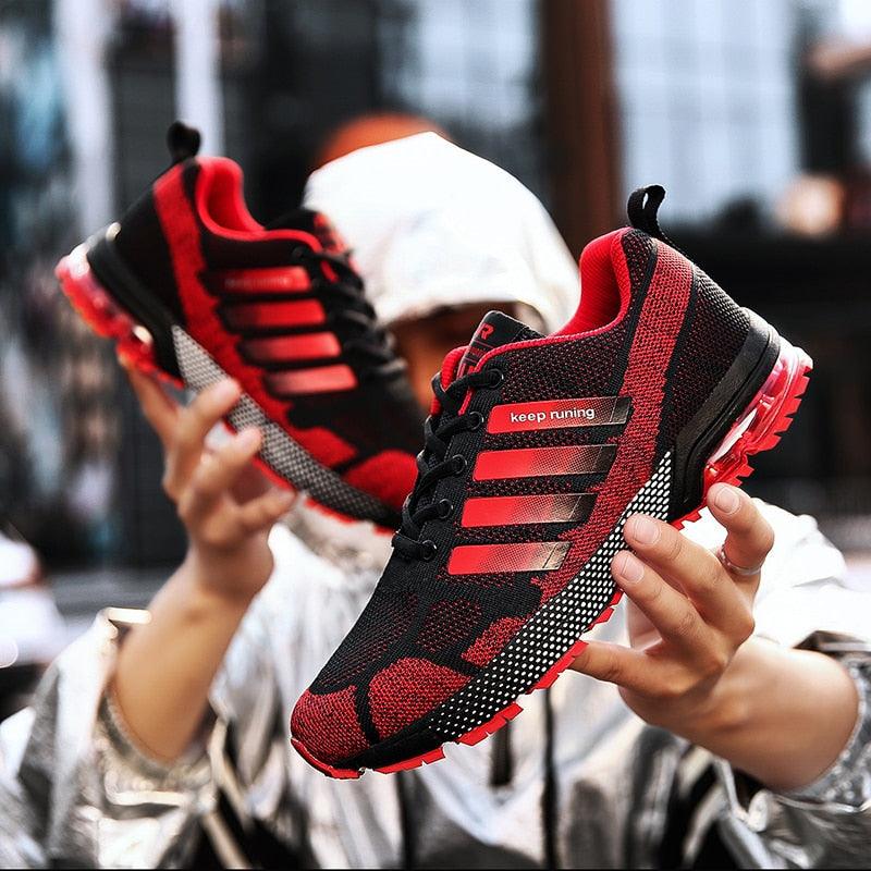 Men's Air Cushion Running Sneakers Breathable Athletic Shoes