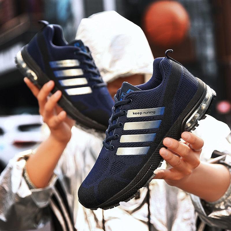 Men's Air Cushion Running Sneakers Breathable Athletic Shoes