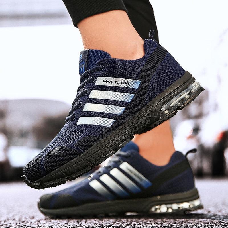 Men's Air Cushion Running Sneakers Breathable Athletic Shoes