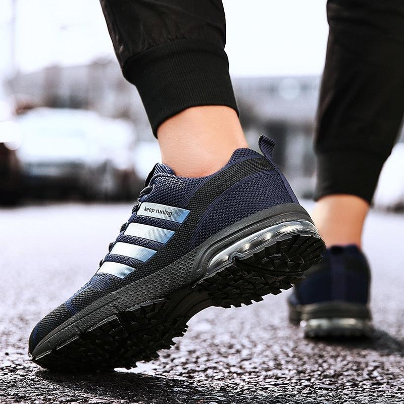 Men's Air Cushion Running Sneakers Breathable Athletic Shoes