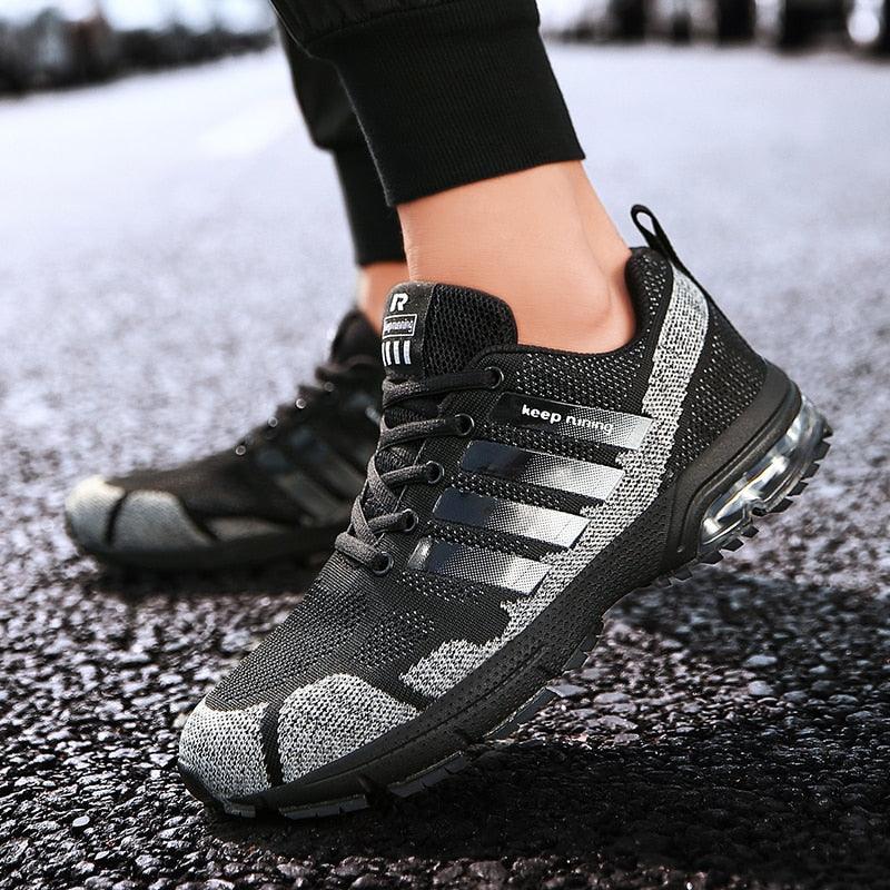 Men's Air Cushion Running Sneakers Breathable Athletic Shoes