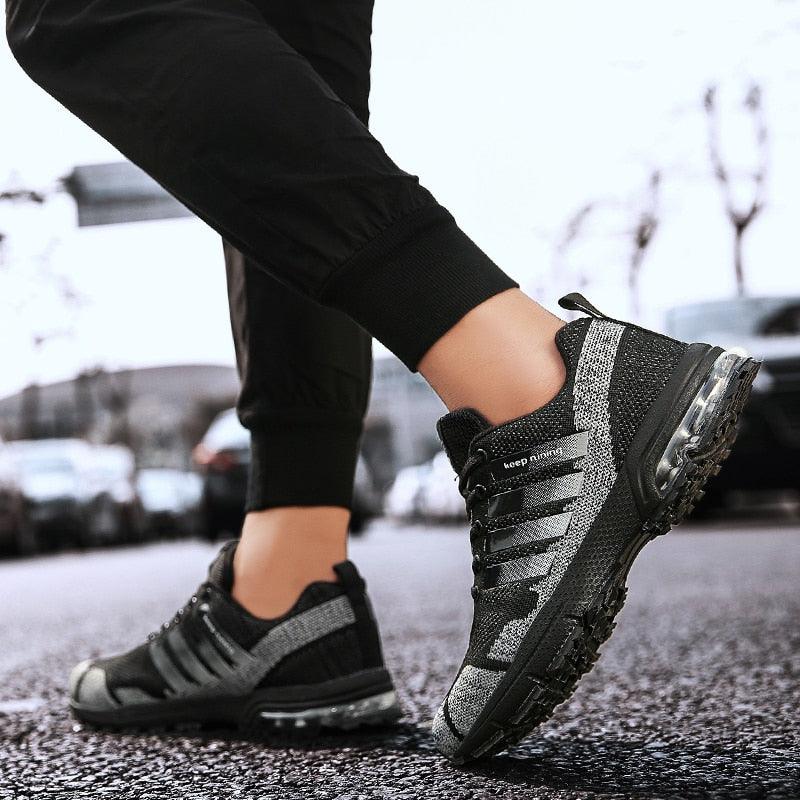 Men's Air Cushion Running Sneakers Breathable Athletic Shoes