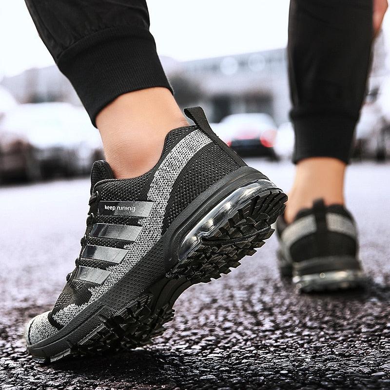 Men's Air Cushion Running Sneakers Breathable Athletic Shoes