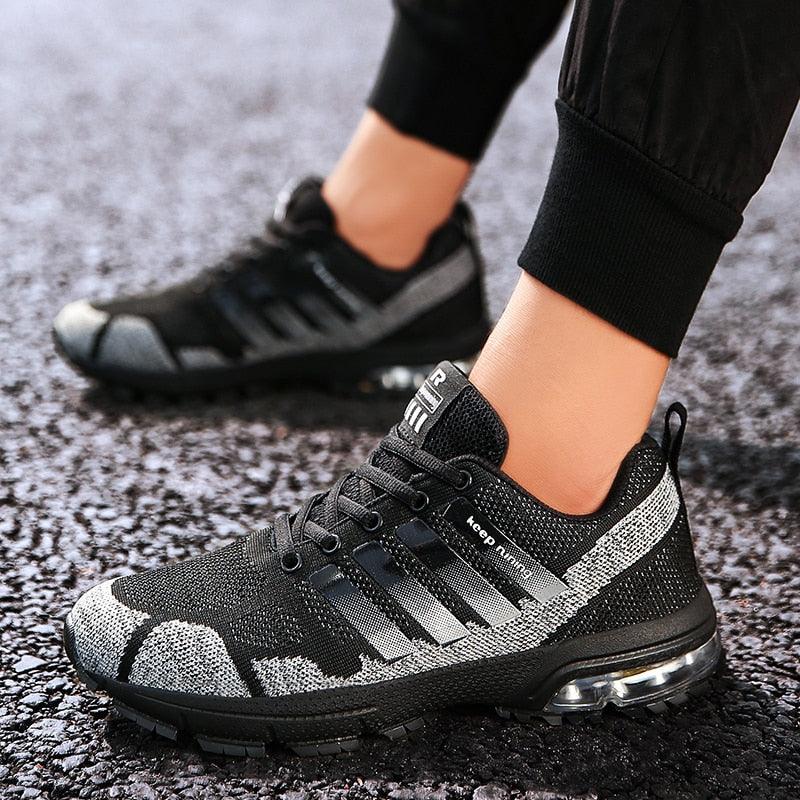 Men's Air Cushion Running Sneakers Breathable Athletic Shoes