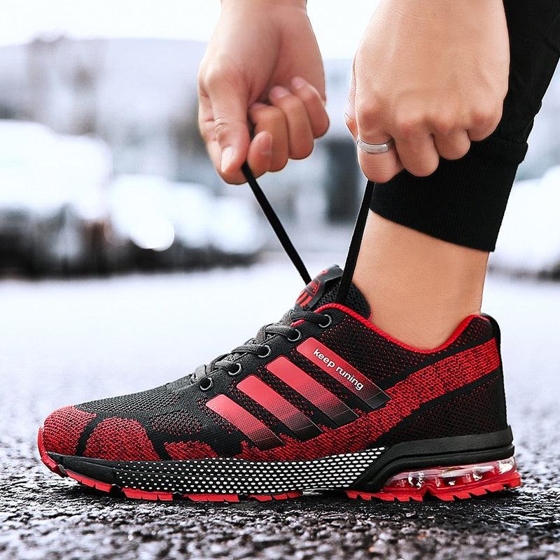 Men's Air Cushion Running Sneakers Breathable Athletic Shoes