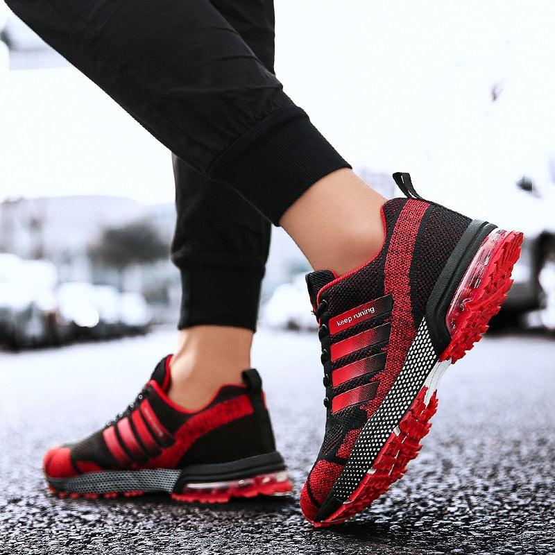 Men's Air Cushion Running Sneakers Breathable Athletic Shoes
