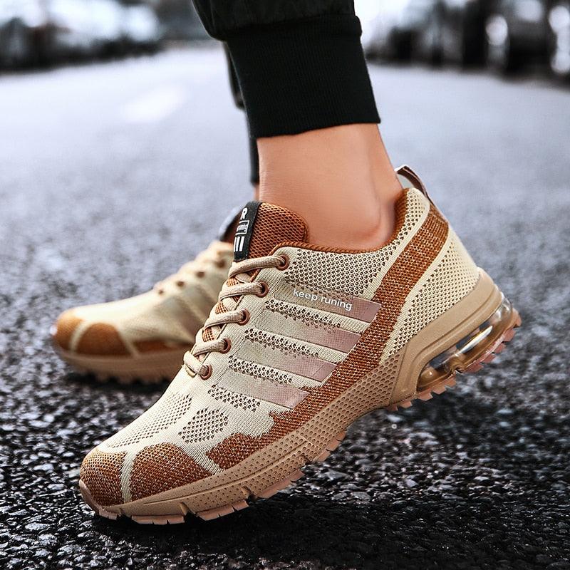 Men's Air Cushion Running Sneakers Breathable Athletic Shoes