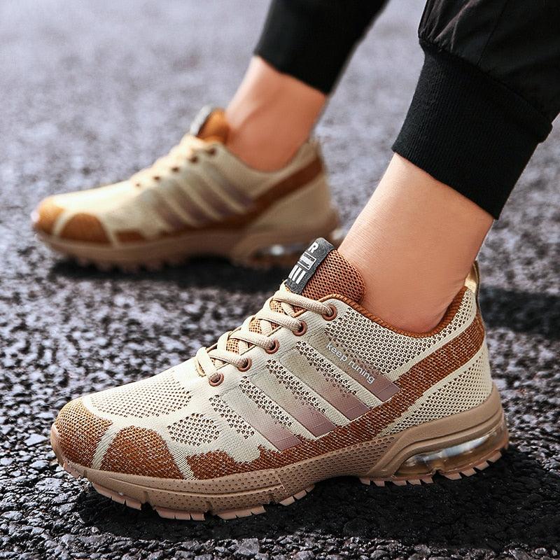 Men's Air Cushion Running Sneakers Breathable Athletic Shoes