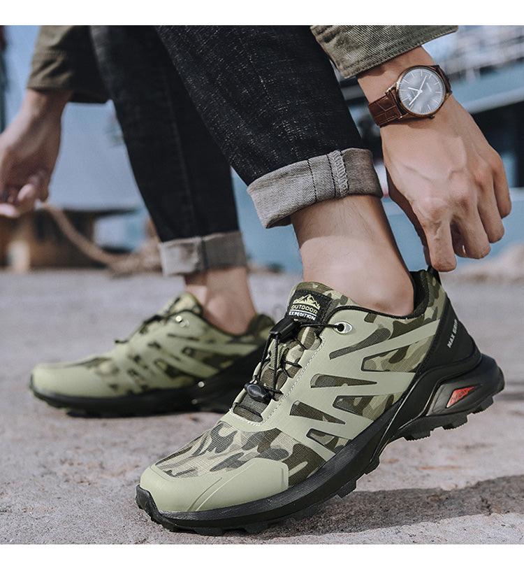 Men's Waterproof Trail Running Hiking Shoes Non-Slip Sneakers