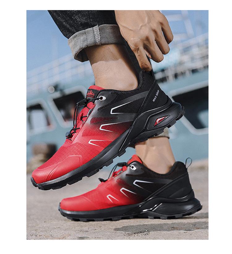 Men's Waterproof Trail Running Hiking Shoes Non-Slip Sneakers