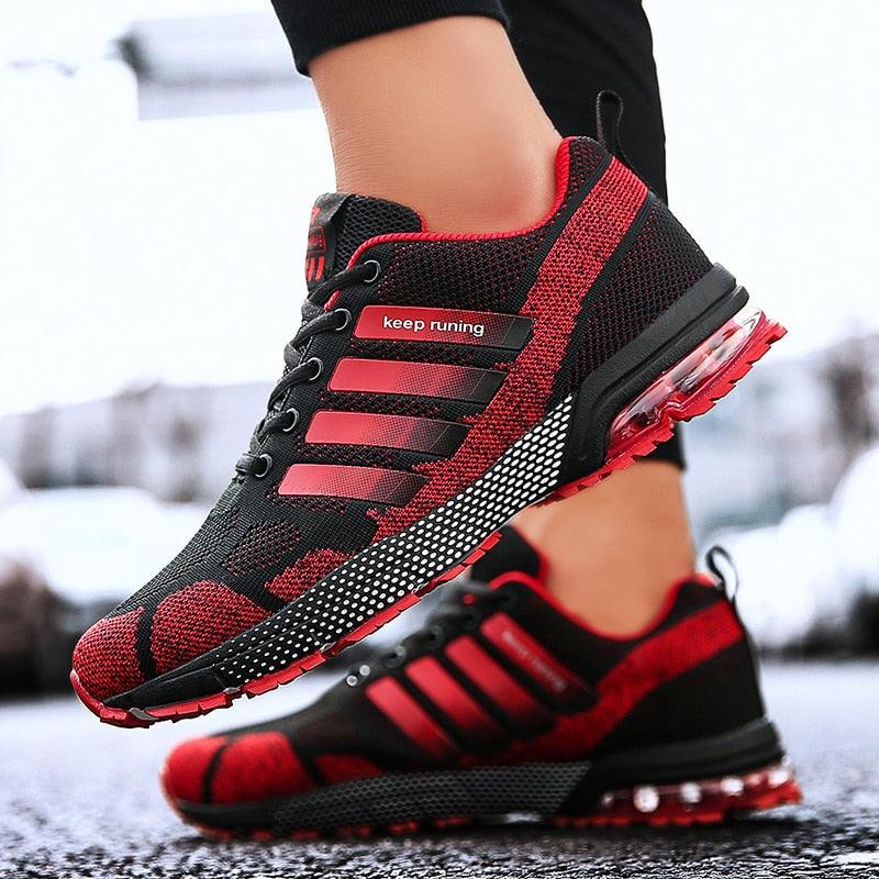 Men's Air Cushion Running Sneakers Breathable Athletic Shoes
