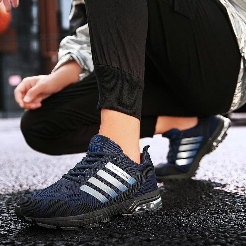 Men's Air Cushion Running Sneakers Breathable Athletic Shoes