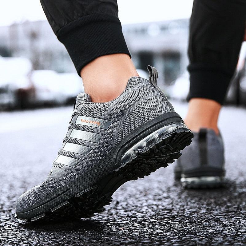 Men's Air Cushion Running Sneakers Breathable Athletic Shoes