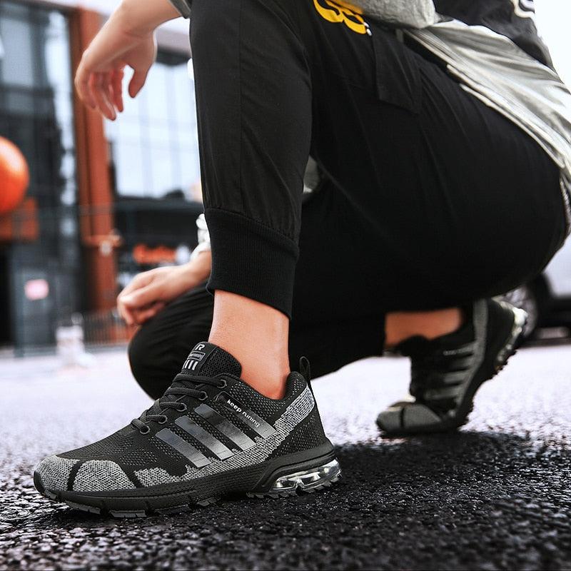 Men's Air Cushion Running Sneakers Breathable Athletic Shoes