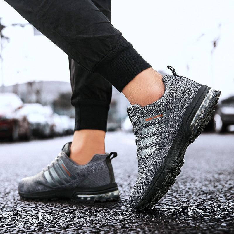 Men's Air Cushion Running Sneakers Breathable Athletic Shoes