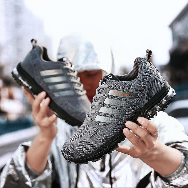 Men's Air Cushion Running Sneakers Breathable Athletic Shoes