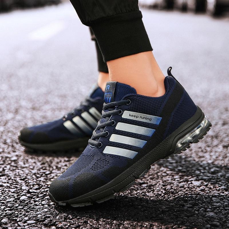 Men's Air Cushion Running Sneakers Breathable Athletic Shoes